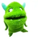 Handpuppe 'Eddie das Gef&uuml;hlemonster' 28 cm / Don Bosco Medien GmbH / Spiel