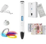 Filapen&reg; Premium 3D Stift Weiss mit 5 Filamenten und Schablonen / Filapen GmbH...
