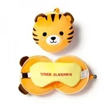 Relaxeazzz Pl&uuml;sch Tiger Reisekissen & Schlafmaske / Triton-X / Bei Hugendubel