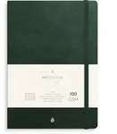 Burde Notizbuch Deluxe A5 dunkelgr&uuml;n / Burde Publishing AB / Notizbuch