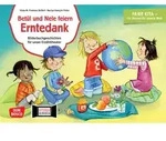 Bet&uuml;l und Nele feiern Erntedank. Kamishibai Bildkartenset. von Viola M.