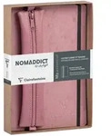 Age Bag Set Nomaddict Notizbuch A5 My.essential liniert + Federm&auml;ppchen rosa / Quo