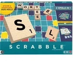 Mattel Scrabble Original Holz 2 in 1
