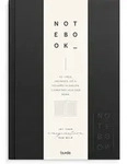 Burde Notizbuch Textil schwarz liniert A5 / Burde Publishing AB / Notizbuch