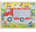 Schichtenpuzzle Feuerwehreinsatz / Gollnest & Kiesel / Spiel
