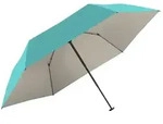 Doppler Taschenschirm zero sun light Regen und Sonnenschutz UV-Schutz aqua blue /