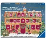 Puzzle-Adventskalender 24x56 Teile - Christmas at Home / Ravensburger Spieleverlag /
