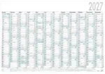 Plakatkalender 12 Mon 1 Stk. gerollt 2027 von Neumann Verlage GmbH & Co. KG / Neumann