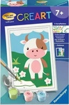Ravensburger Spieleverlag CreArt Malen nach Zahlen Kinder - S&uuml;&szlig;e Kuh
