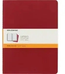 Moleskine Cahier Pocket Ruled Red Cover XL. 3er Pack / Moleskine Germany GmbH /