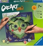 Ravensburger Spieleverlag CreArt Malen nach Zahlen Do it together - Eule