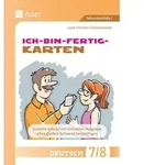 Ich-bin-fertig-Karten Deutsch Klassen 7-8 von Lena-Christin Grzelachowski / Auer