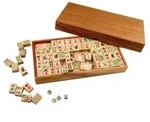 Philos 6323 - Mah Jongg mit arabischen Zahlen Holz / Philos / Spiel