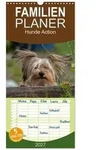Familienplaner 2027 - Hunde Action mit 5 Spalten (Wandkalender 21 x 45 cm)...