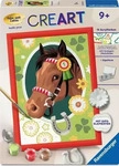 Ravensburger Spieleverlag CreArt Malen nach Zahlen mit Gips gie&szlig;en - Pferdegl&uuml;ck