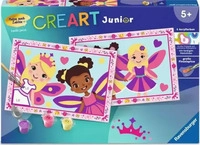 Ravensburger Spieleverlag CreArt Malen nach Zahlen Junior - Feen-Prinzessinnen