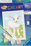 Ravensburger Spieleverlag CreArt Malen nach Zahlen Kinder - S&uuml;&szlig;es L&auml;mmchen