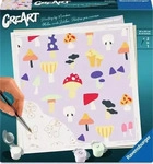 Ravensburger Spieleverlag CreArt Malen nach Zahlen Adults Trend - Pilzparty