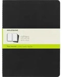 Moleskine Cahier Extra Large blanko schwarz. 3er Pack / Moleskine Germany GmbH /