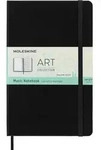 Moleskine Musiknotizbuch L/A5 70g-Papier Hard Cover Schwarz / Moleskine Germany...