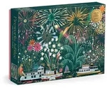 Fireworks Jubilee 1000 Piece Foil Puzzle / Abrams & Chronicle Books / Spiel