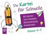 Die Kartei f&uuml;r Schnelle von Sabine Kelkel/ Eva Rupp/ Sonja Brockers / Verlag...