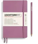 Notizbuch Paperback (B6+) Softcover 123 nummerierte Seiten Dusty Rose Liniert /