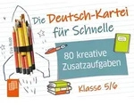 Die Deutsch-Kartei f&uuml;r Schnelle von Eva Rupp / Verlag an der Ruhr GmbH / Bei