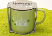 Sheepworld Gruss und Co 45782 Gl&uuml;cksbecher New Bone China Porzellan 35 cl