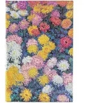 Notizbuch Monets Chrysanthemen Midi Unliniert / Paperblanks / Buch