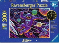 Ravensburger Spieleverlag Kinderpuzzle 200 XXL Teile - Ausflug ins All