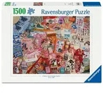 Erwachsenenpuzzle 1500 Teile - Reise nach Tokio / Ravensburger Spieleverlag / Spiel