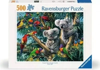 Ravensburger Spieleverlag Erwachsenenpuzzle 500 Teile - Koalas im Baum