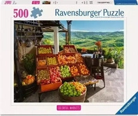 Ravensburger Spieleverlag Erwachsenenpuzzle 500 Teile - Obst- und Gem&uuml;semarkt