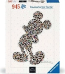 Erwachsenenpuzzle 940 Teile - Disney Micky Maus - Shaped Mickey / Ravensburger