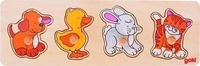 Gollnest & Kiesel Steckpuzzle Hund Ente...