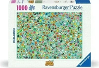 Ravensburger Spieleverlag Erwachsenenpuzzle 1000 Teile - Challenge Animal Crossing