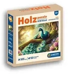 Holzpuzzle - Mystischer Pfau 505 Teile / HCM Kinzel GmbH / Spiel