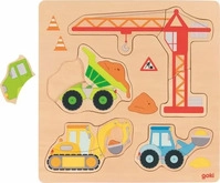 Gollnest & Kiesel Goki 57439 - Einlegepuzzle Baufahrzeuge