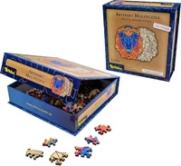 Philos 9085 - Artefakt Holzpuzzle 2in1 L&ouml;we