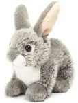 Teddy-Hermann - Hase sitzend grau18 cm / Teddy-Hermann / Spiel