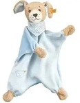 Steiff - Gute-Nacht-Hund Schmusetuch blau 30cm / Steiff / Spiel
