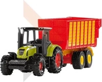 SIKU Super - John Deere mit Silowagen