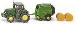 SIKU Super - John Deere Traktor mit Ballenpresse / siku / Spiel