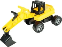 Simm Spielwaren Lena - GIGA Trucks Bagger schwarz/gelb Schaukarton