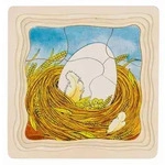 Schichtenpuzzle Das Huhn / Gollnest & Kiesel GmbH & / Spiel