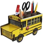 Werkhaus Stiftebox Schoolbus Schulbus 9 x 11 x 22 cm / Werkhaus / Bei Hugendubel
