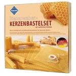PEBARO WACHS-SET 1 - Bienenwaben-Kerzenbastelset Naturprodukt Bienenwachs-Kerzen /