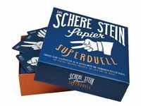 Das Schere- Stein- Papier-Superduell (Kartenspiel)
