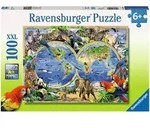 Ravensburger - Tierisch um die Welt 100 Teile / Ravensburger / Spiel